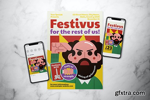 Festivus Flyer Set