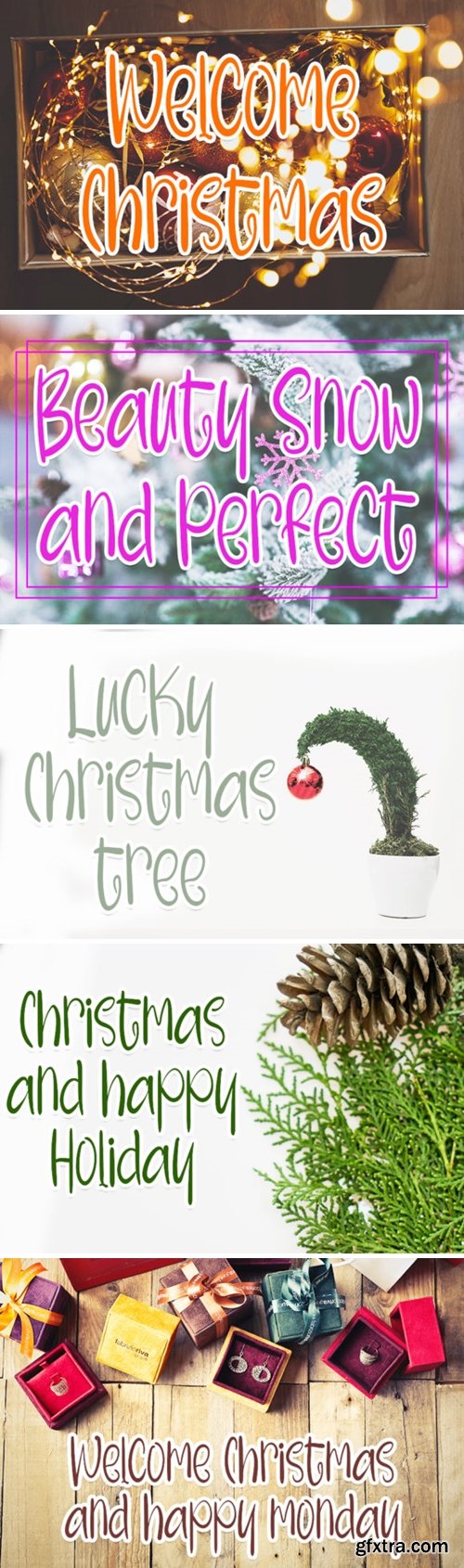 Welcome Christmas Font
