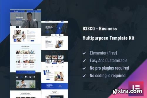 ThemeForest - BXSCO v1.0 - Business Multipurpose Elementor Template Kit - 29130408