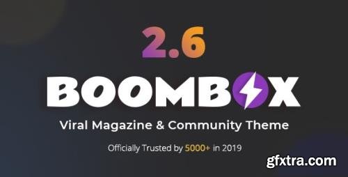 ThemeForest - BoomBox v2.6.8 - Viral Magazine WordPress Theme - 16596434 - NULLED