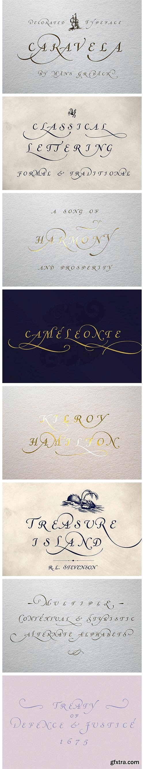 CM - Caravela - Amazing Classic Typeface 5497411