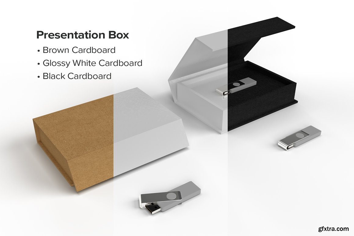 CreativeMarket USB Flash Drive Presentation Box 5449412 » GFxtra