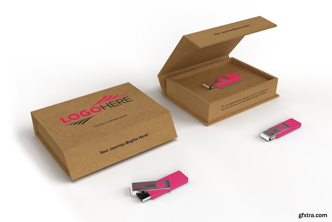 CreativeMarket USB Flash Drive Presentation Box 5449412 » GFxtra