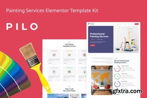 ThemeForest - Pilo v1.0 - Painting Services Elementor Template Kit - 29244799