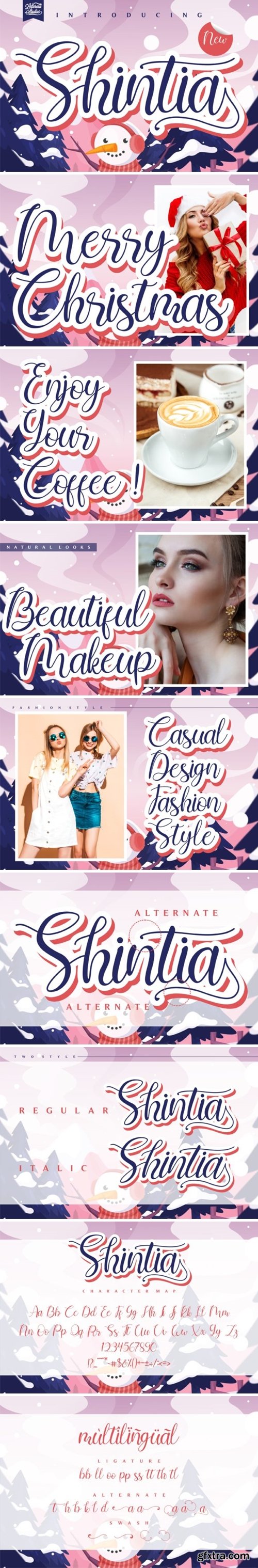 Shintia Font