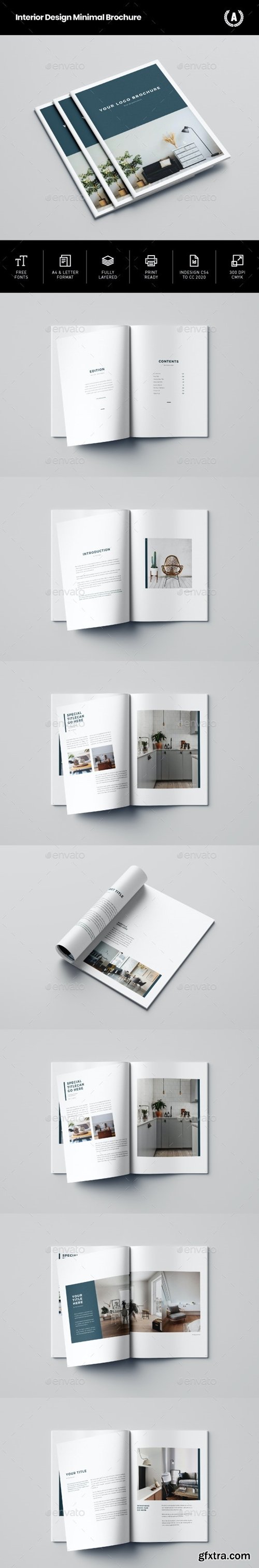 GraphicRiver - Interior Design Minimal Brochure 29057573