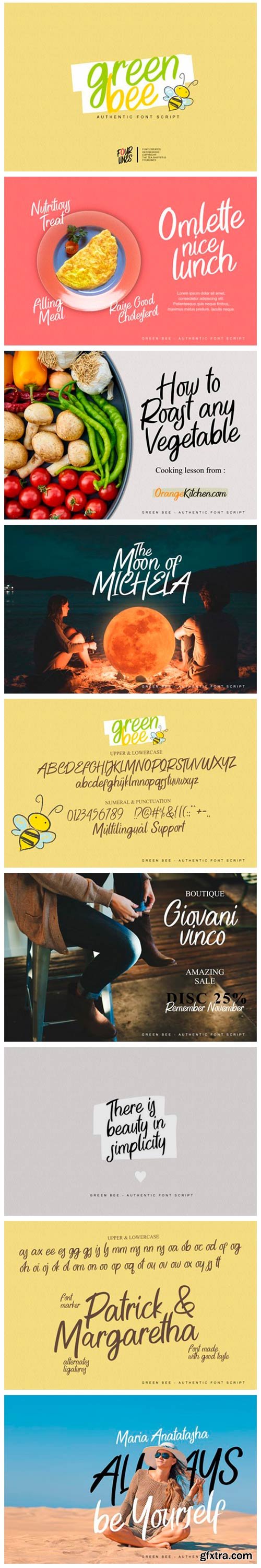 Green Bee Font