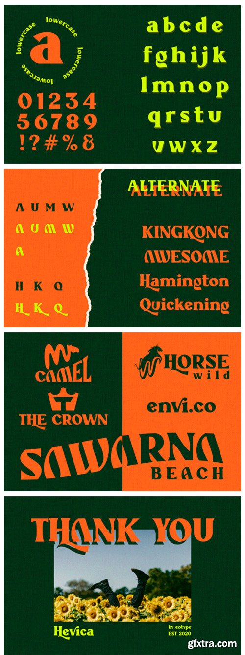 Hevica Font Hevica Font