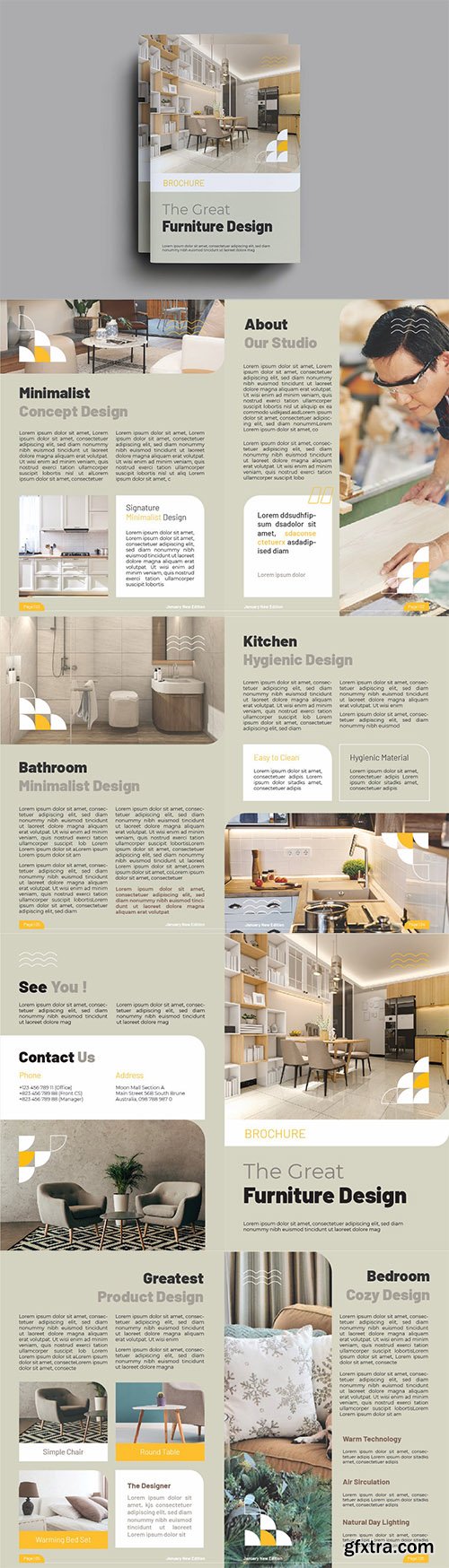 Furniture Design Brochure Furniture Design Brochure