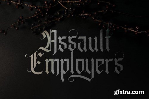 Fasigeko - Blackletter Font