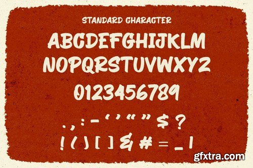 Wores Paint - Casual Display Font