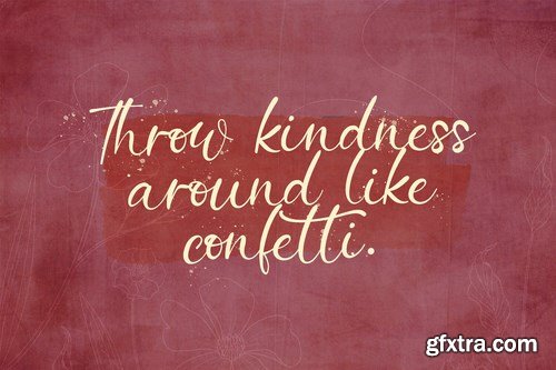 Batheny Rosie - Script Font