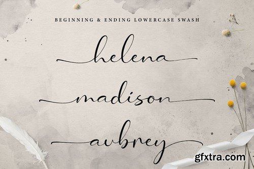 Malliya Signature Font