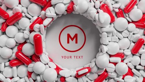 MotionArray - Modern Bright Logo Opener With Pills - 845404