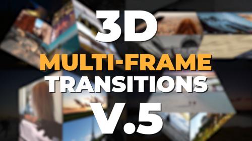 MotionArray - 3D Multi-Frame Transitions V5 - 845282