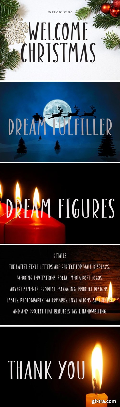 Welcome Christmas Font