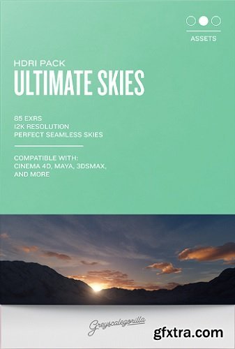 Greyscalegorilla - HDRI Pack: Ultimate Skies 12k