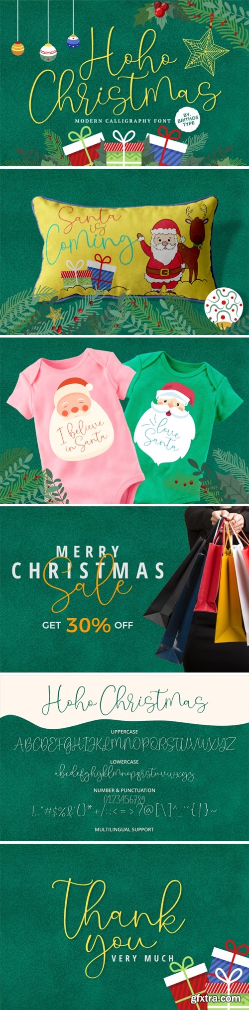 Hoho Christmas Font