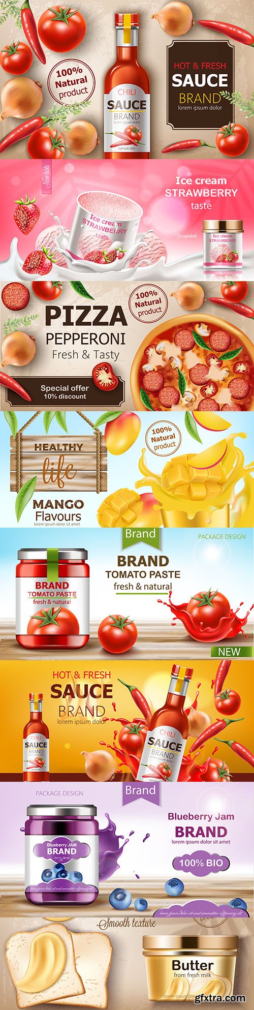Design advertising 3d illustrations of desserts and sauces
Design advertising 3d illustrations of desserts and sauces