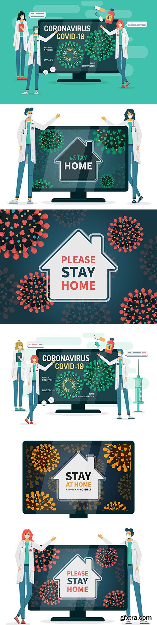 Doctors ask to stay at home due to coronavirus infection
Doctors ask to stay at home due to coronavirus infection