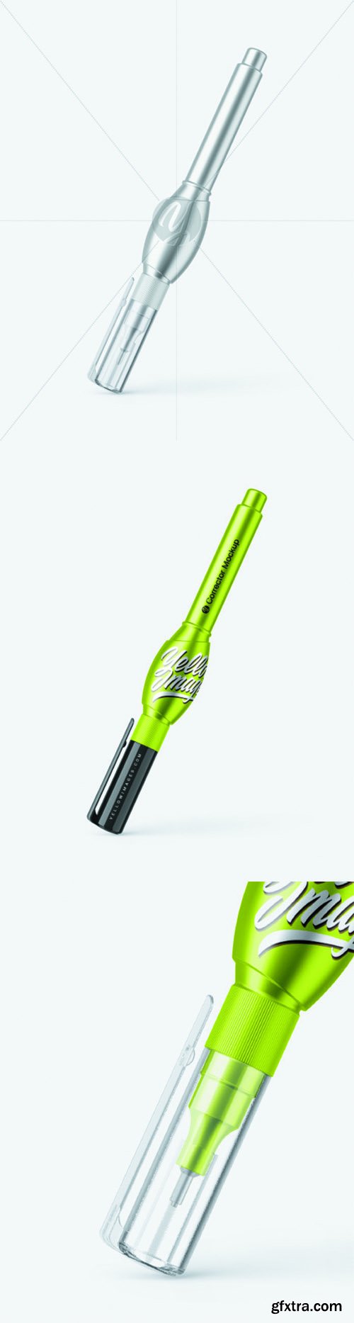 Metallic Corrector Mockup 68766 Metallic Corrector Mockup 68766