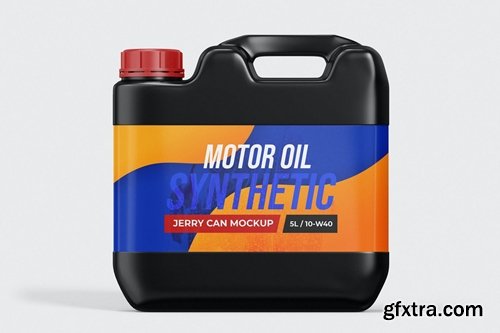 Plastic Jerry Can Mockup Template