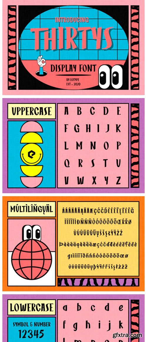 Thirtys Font Thirtys Font