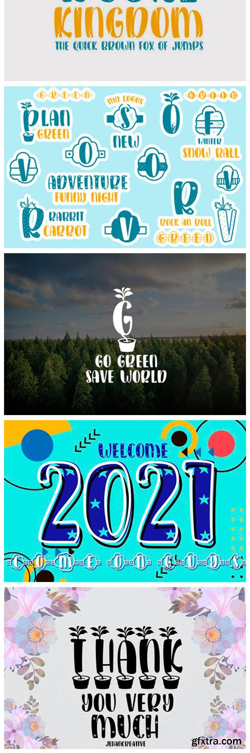 Plant Factory Font Plant Factory Font