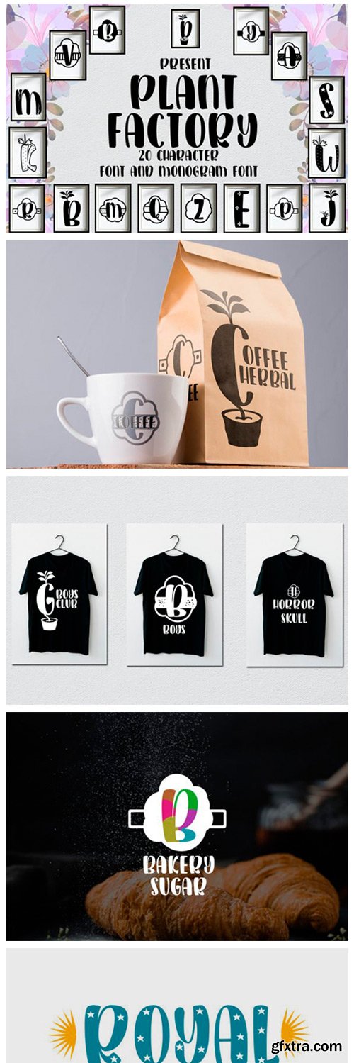 Plant Factory Font Plant Factory Font