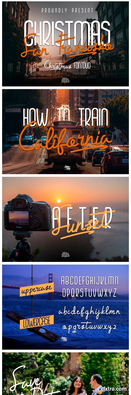 Christmas San Francisko Font Christmas San Francisko Font