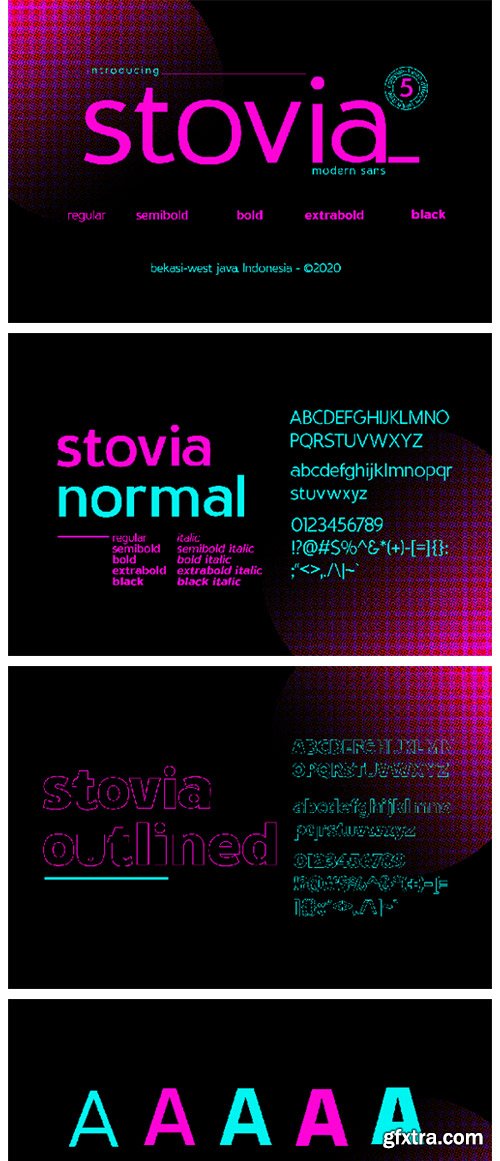 Stovia Font Stovia Font