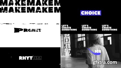 Videohive Bold Typo Opener | Stomp Kinetic Titles 24917928