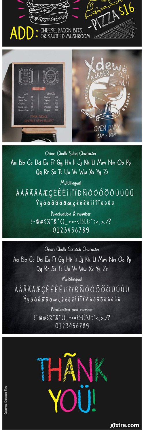Orion Chalk Font Orion Chalk Font