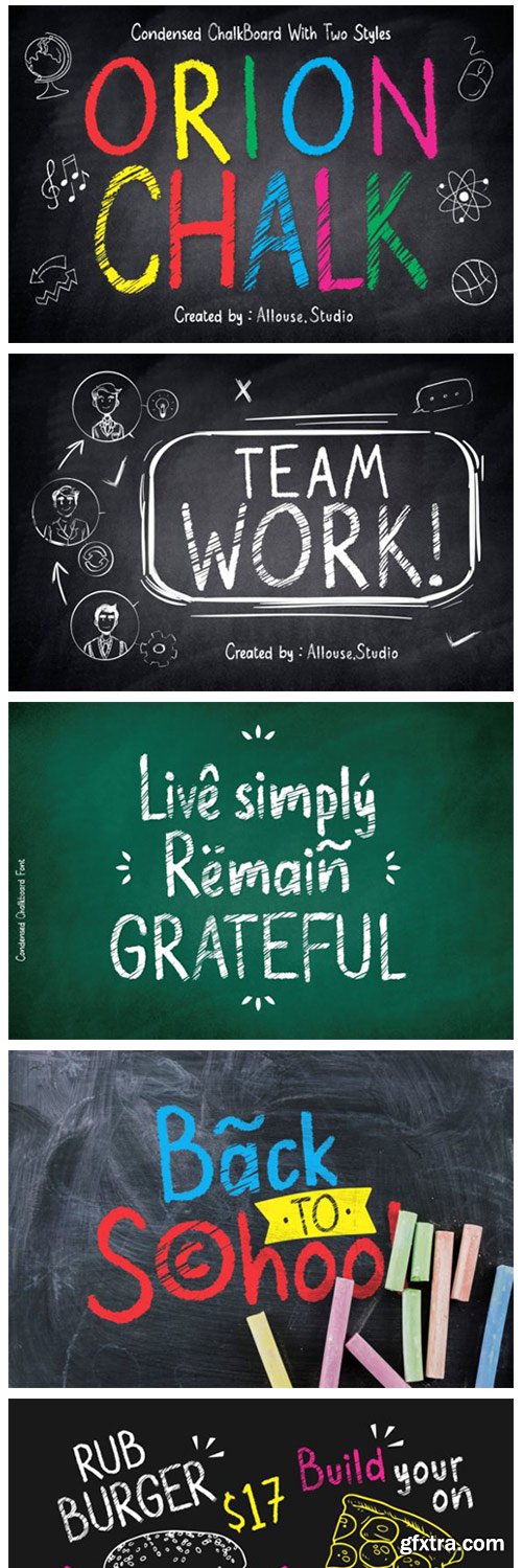 Orion Chalk Font Orion Chalk Font