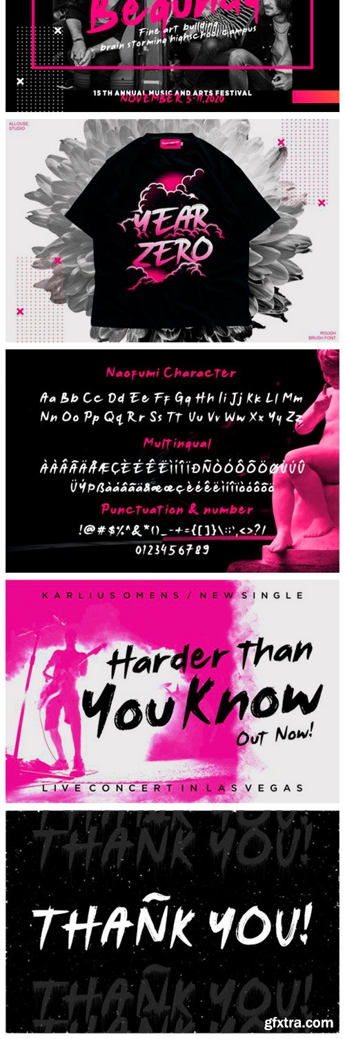 Naofumi Font Naofumi Font