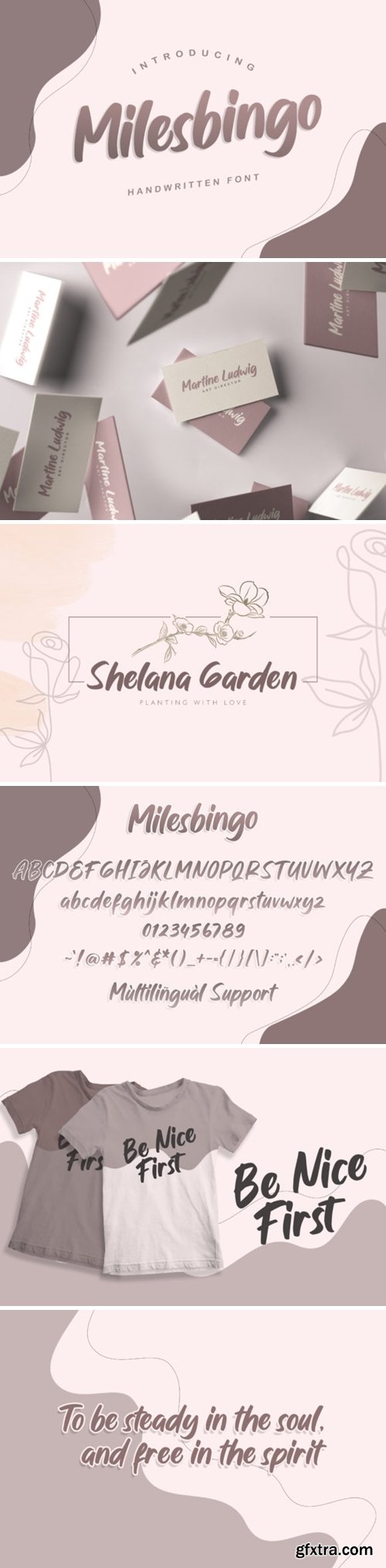 Milesbingo Font