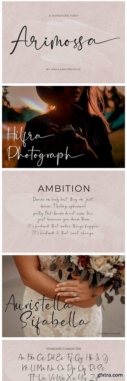 Arimossa Font Arimossa Font