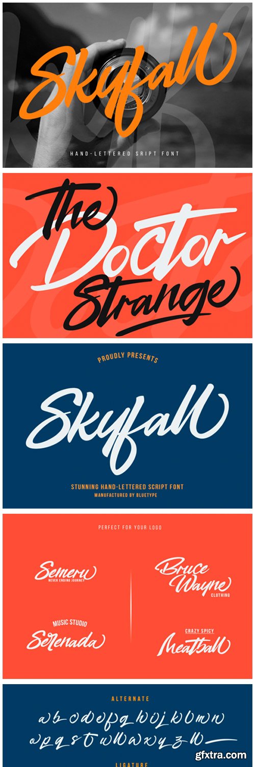 Skyfall Font Skyfall Font