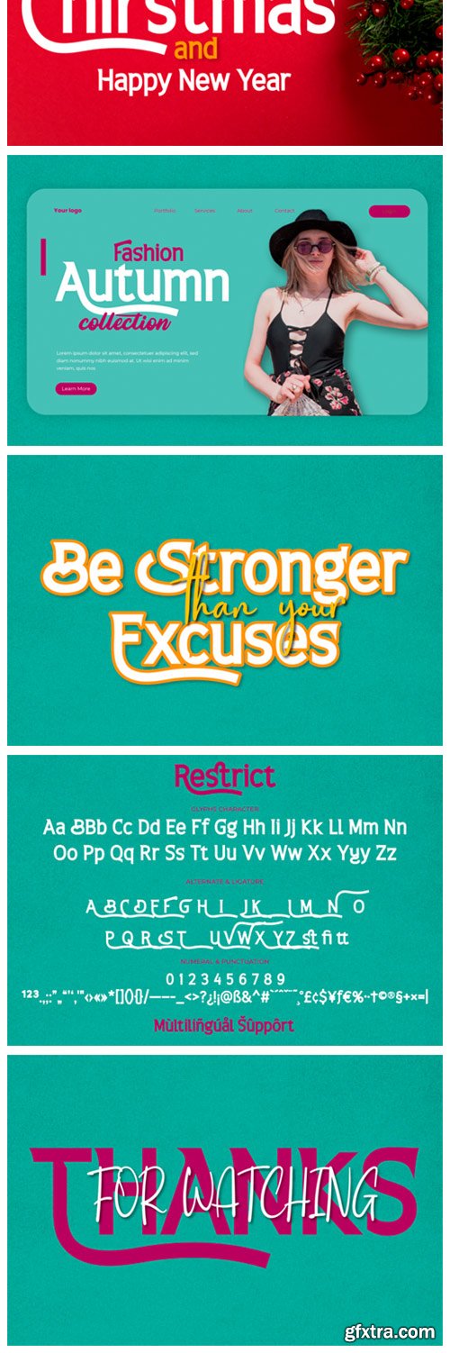 Restrict Font Restrict Font