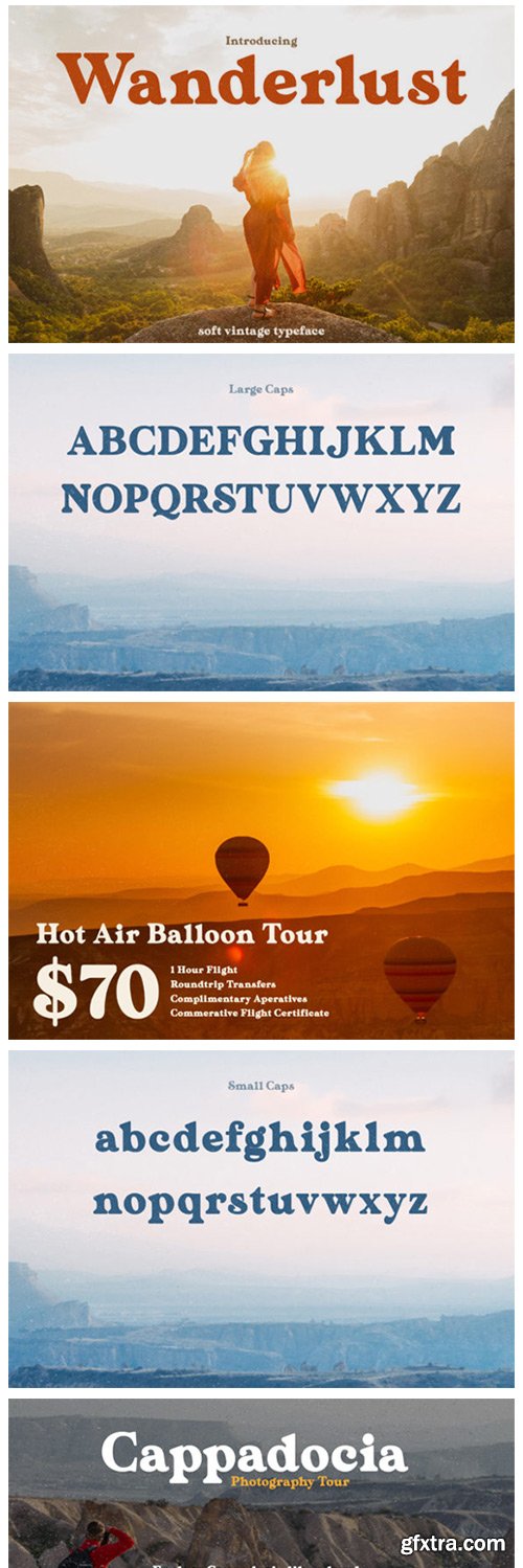 Wanderlust Font Wanderlust Font