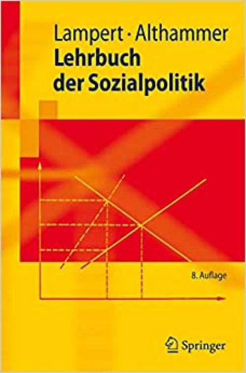  Lehrbuch der Sozialpolitik (Springer-Lehrbuch) (German Edition) 
