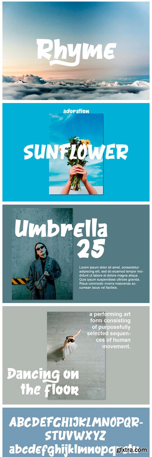 Rhyme Font Rhyme Font