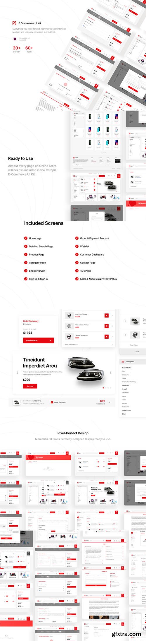 Mtropia E-Commerce UI Kit Mtropia E-Commerce UI Kit