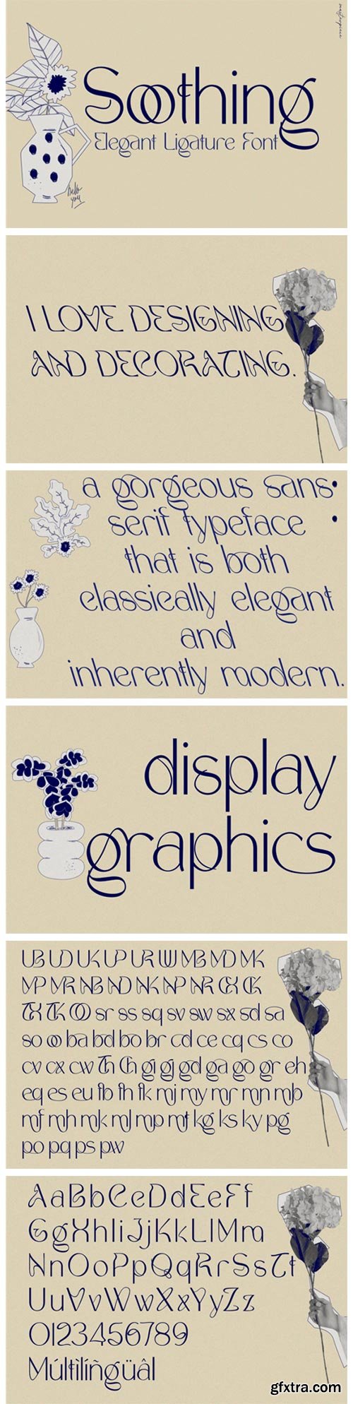 Soothing Font