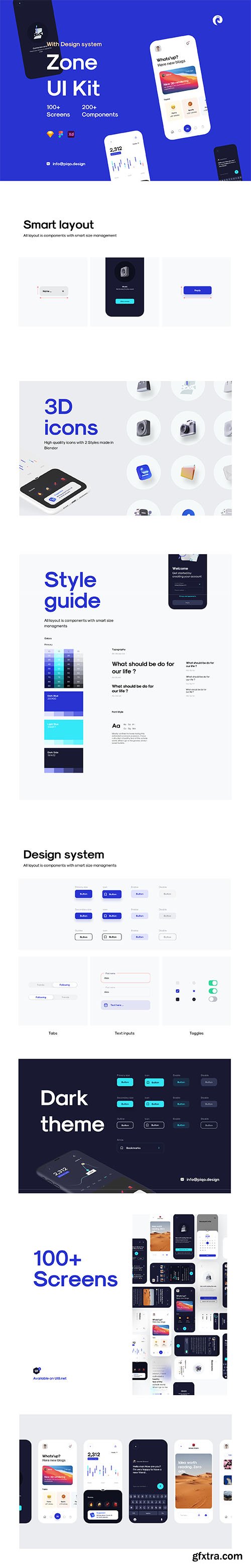 Zone App UI Kit Zone App UI Kit