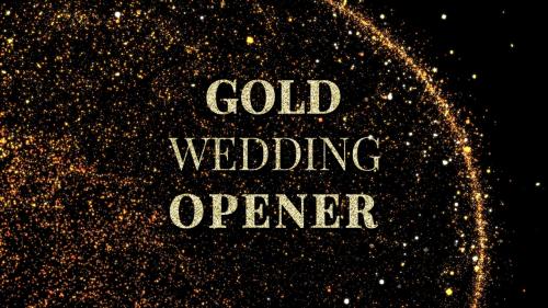 MotionArray - Gold Wedding Opener - 845262