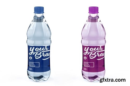 Water Bottle Mockup