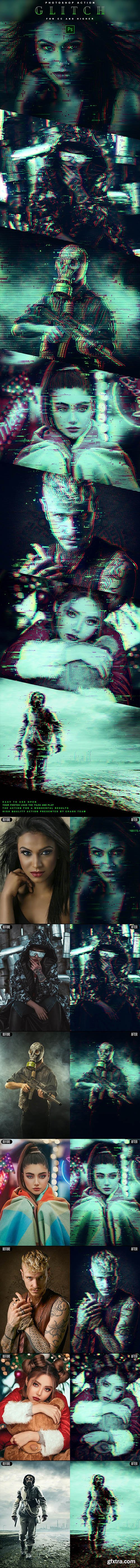 GraphicRiver - Glitch - Photoshop Action 28884052