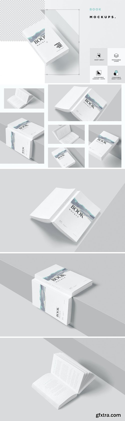 Thick Book Mockups