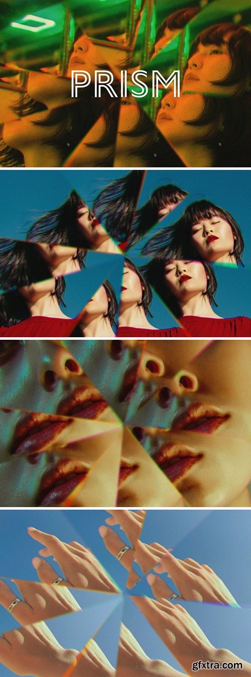 Prism Kaleidoscope Photo Effect